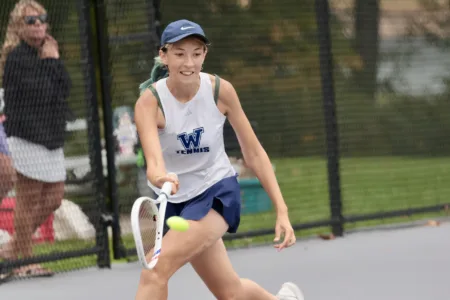 Romanosky saves Senior Night